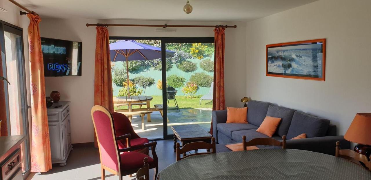 Les Embruns Jardin Villa Saint-Pol-de-Léon Exteriör bild